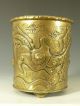Chinese Bronze Brushpot Censer 19thc Other photo 1