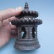 Flea Chinese Emperor Qianlong Mark The Pagoda - Sided Lettering Luck Incense Burn Incense Burners photo 7