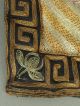 Antique Qing Dynasty Gold Embroidered Silk Badge Hand Bag Robes & Textiles photo 7