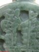 Special Green Jade Chinese Antique Hand Jade 