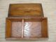 19thc Oak Tea Caddie Box With Carved Bust Of Nelson Boxes photo 6
