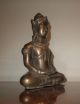 Antique Bronze Statue Of Maitreya Buddha Of The Future From Khmer Cambodia Other photo 5