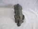 Chinese Bronze Statue Rhinoceros Carven Vivid Mighty Exquisite Ornament Amulets photo 6