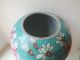 Colourful 19th C Chinese Porcelain Famille Rose Phoenix Vase Vases photo 7