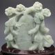 100% Natural Jadeite A Jade Hand - Carved Statues Nr/bg2145 Other photo 6