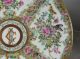 2 Fine 19th Chinese Famille Rose Plates One With Monogram Plates photo 8