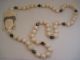 Chinese Big Faux Ivory Goddess & Buddha Beaded Necklace Necklaces & Pendants photo 1