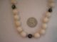 Chinese Big Faux Ivory Goddess & Buddha Beaded Necklace Necklaces & Pendants photo 7