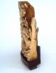 Antique Chinese Faux Ivory Carved Ornament On Stand. Other photo 3