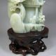 Chinese Hand - Crafted Carved Hetian Jade Statue & Teacher And Student Men, Women & Children photo 6