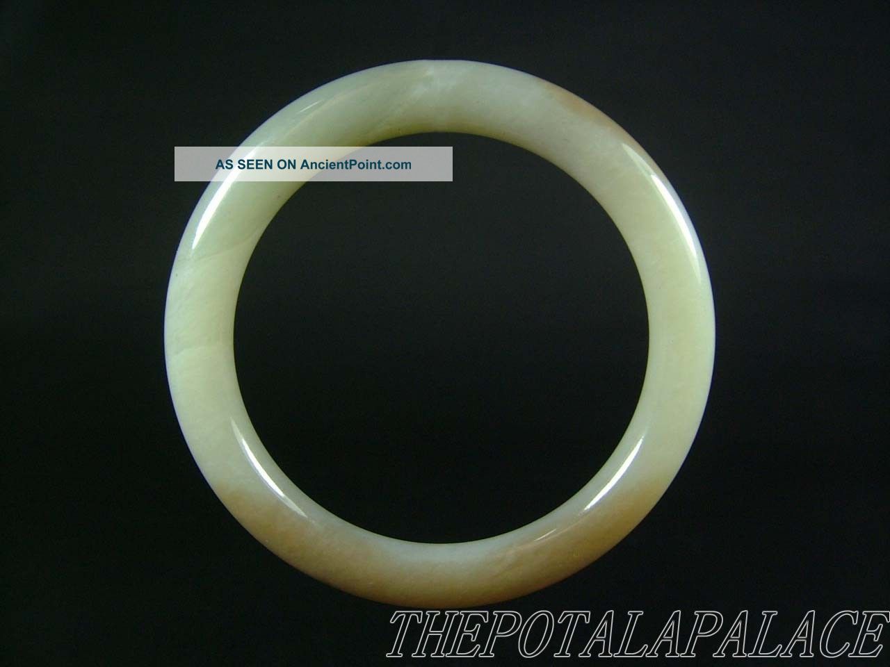 Old Chinese Nephrite Celadon Jade Bracelet Bangle 19thc Top Quality Bracelets photo