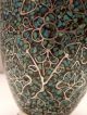 Antique Silver Fine Wire Cloisonne Vase 6.  258 Troy Oz Middle East photo 2