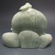 100% Natural Jadeite A Jade Hand - Carved Statues - Pomegranate Nr/pc2365 Other photo 4