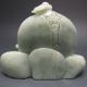 100% Natural Jadeite A Jade Hand - Carved Statues - Pomegranate Nr/pc2365 Other photo 6