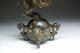 Chinese Bronze Horses Standing On The Ball &with Qing Mark Nr Horses photo 2