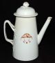 18th C Antique Chinese Export Armorial Porcelain Coffeepot / Teapot W Eagle Pots photo 1