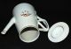 18th C Antique Chinese Export Armorial Porcelain Coffeepot / Teapot W Eagle Pots photo 6