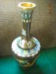 Unusual Pair Chinese Cloisonne Vases Bottle Shaped Millers Antiques Vases photo 10