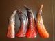 Chinese Ox Horn Carvings Of Immortals - Set Of 4 - Early 20th Century Other photo 7