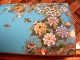Gorgeous Vintage Japanese Cloisonne Enamel Box In Floral & Birds Boxes photo 10