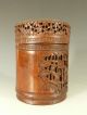 Chinese Carved Bamboo Brushpot And Cover 19thc Woodenware photo 4
