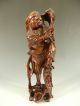 Chinese Carved Wood Figure Of An Immortal Li Tieh Kuai 19thc Woodenware photo 7