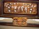 Antique 19c Asian Chinese Hand Carved Wood Panel Temple Opium Bed Other photo 9