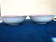Pair Chinese Antique Porcelain Bowls Boxes photo 1
