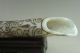 Antique Chinese Hetian Jade Carved Phoenix Spatula Carving Other photo 7