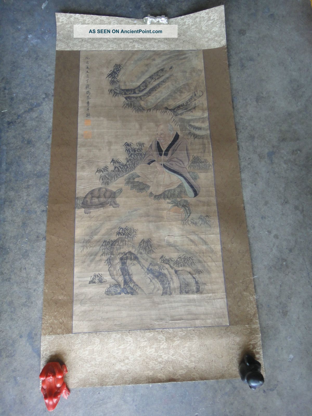 A Perfect Antique Chinese Painting With Sign/seal Paintings & Scrolls photo