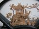 Vintage Chinese Hand Carved Cork Diorama By San You Other photo 1