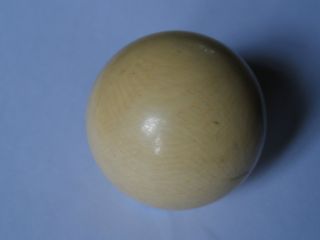 Antique Bone Billiard/snooker Ball photo