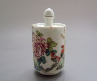 18 - 19th C.  Chinese Pastels,  Enamel Glaze Snuff Bottles 011 photo