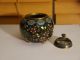 Japanese Cloisonne Covered Jar Urn Box Other photo 1