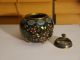 Japanese Cloisonne Covered Jar Urn Box Other photo 1