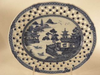 Chinese Export Porcelain Plate Circa 1800 photo