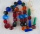 Afghan Old Glass Colorful Bead Necklace Other photo 1