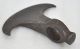 1800s Antique Hand Forged Steel Axe Head Shape India photo 2