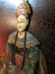 Japanese Relief Art Mosaic Empress Imperial Figure Vintage Prints photo 1