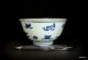 Antique Chinese ' One Hundred Antiques ' Blue & White Food Bowl Circa 1700 Bowls photo 7