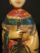 Antique Ox Bone 象牙 Chinese Canton Carved Polychrome Snuff Bottle Empress W.  Fan Snuff Bottles photo 4