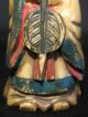 Antique Ox Bone 象牙 Chinese Canton Carved Polychrome Snuff Bottle Empress W.  Fan Snuff Bottles photo 5