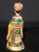 Antique Ox Bone 象牙 Chinese Canton Carved Polychrome Snuff Bottle Empress W.  Fan Snuff Bottles photo 8
