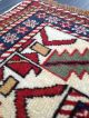Antique Shirvan Caucasian Kazak Russian Oriental Wool Carpet Rug Very Fine Birds Other photo 11