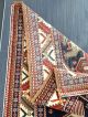 Antique Shirvan Caucasian Kazak Russian Oriental Wool Carpet Rug Very Fine Birds Other photo 8