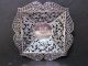 Fine Chinese Export Silver Small Tray W/intricate Open Work Dragon Detail Other photo 1