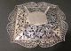 Fine Chinese Export Silver Small Tray W/intricate Open Work Dragon Detail Other photo 4
