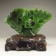 Chinese Hetian Jade Statue - Peony Nr Other photo 4