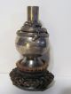 Unusual Chinese Export Silver Cigar Lighter W/serpent Detail.  Late 19th Century Other photo 1
