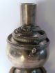 Unusual Chinese Export Silver Cigar Lighter W/serpent Detail.  Late 19th Century Other photo 2